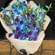 Blue 6 Orchid Jute Bouquet