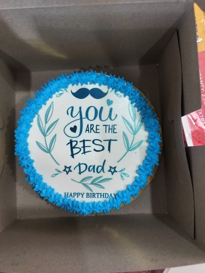 Fathers Day Special Gentleman Cake
