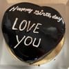 Love You Chocolate Truffle Cake