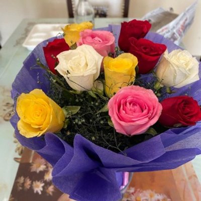 Paradise Mixed Roses Bouquet