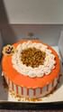 Butterscotch Crunch Cake N Red Roses Bouquet Combo