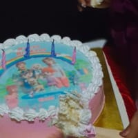 Cocomelon Birthday Round Customised Cake