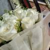 Eternity White Roses Bouquet