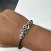 Evil Eye Om Bracelet