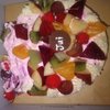 Fresh Fruit Medley Cake