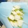 Serene White Rose Bouquet