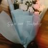 Serene White Rose Bouquet