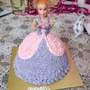 Artistic Barbie Cake