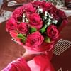 10 Red Roses Bouquet