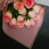 Whispers Of Affection Pink Roses Bouquet