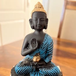 Candlelit Serenity with Buddha Showpiece
