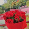 Forever 12 Red Rose Bunch