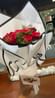 10 Red Roses Of Love Bouquet
