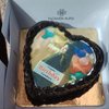 Heart Personalised Photo Choco Cake