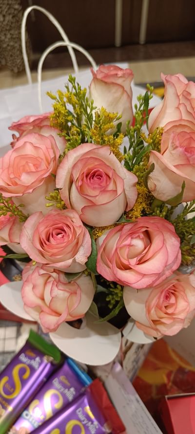 Timeless Love Pink Anniversary Roses