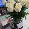 Eternity White Roses Bouquet