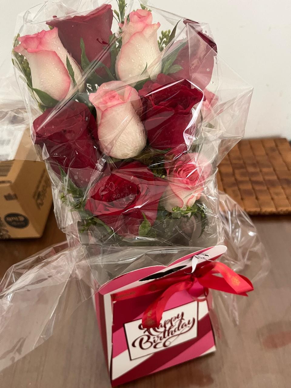 Chic Rose Birthday Box