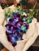 Blue 6 Orchid Jute Bouquet