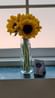 Joyful Sunflowers With Vase