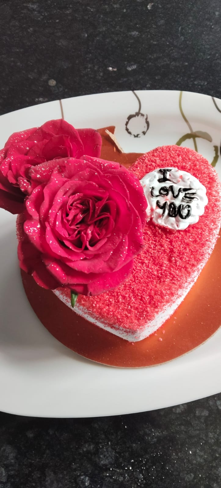 Rosy Red Velvet Cake