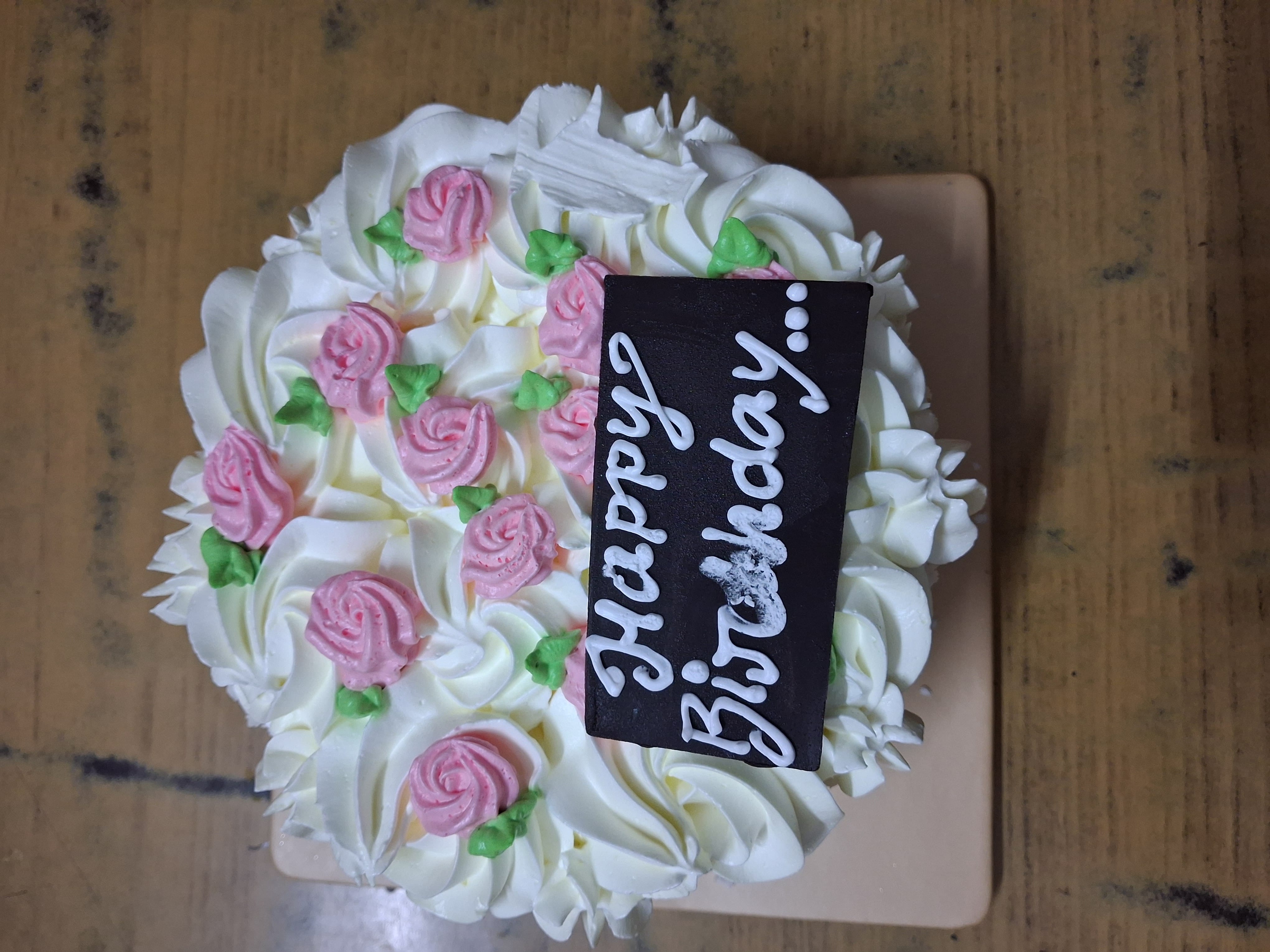 Floral White Forest Cakes
