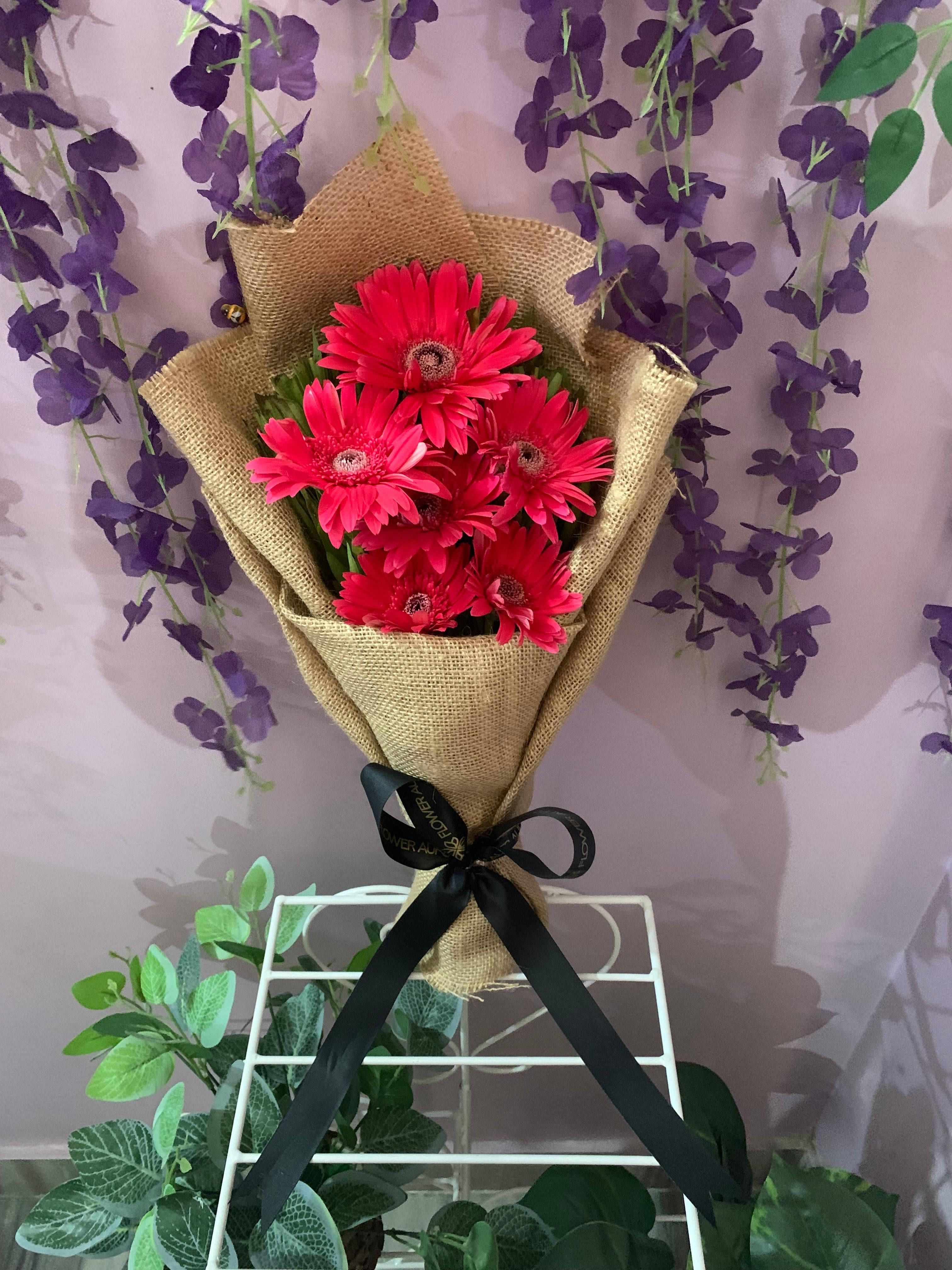 Gerberas In Rustic Love