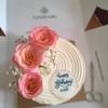 Flavorful Rose Adorned Cake