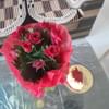 Ruby Rose Romance With Red Velvet Cake