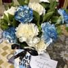 Gratitude Wrapped In Carnations For Dad