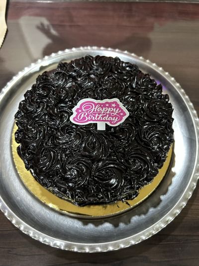 Eggless Choco Swirl Cake