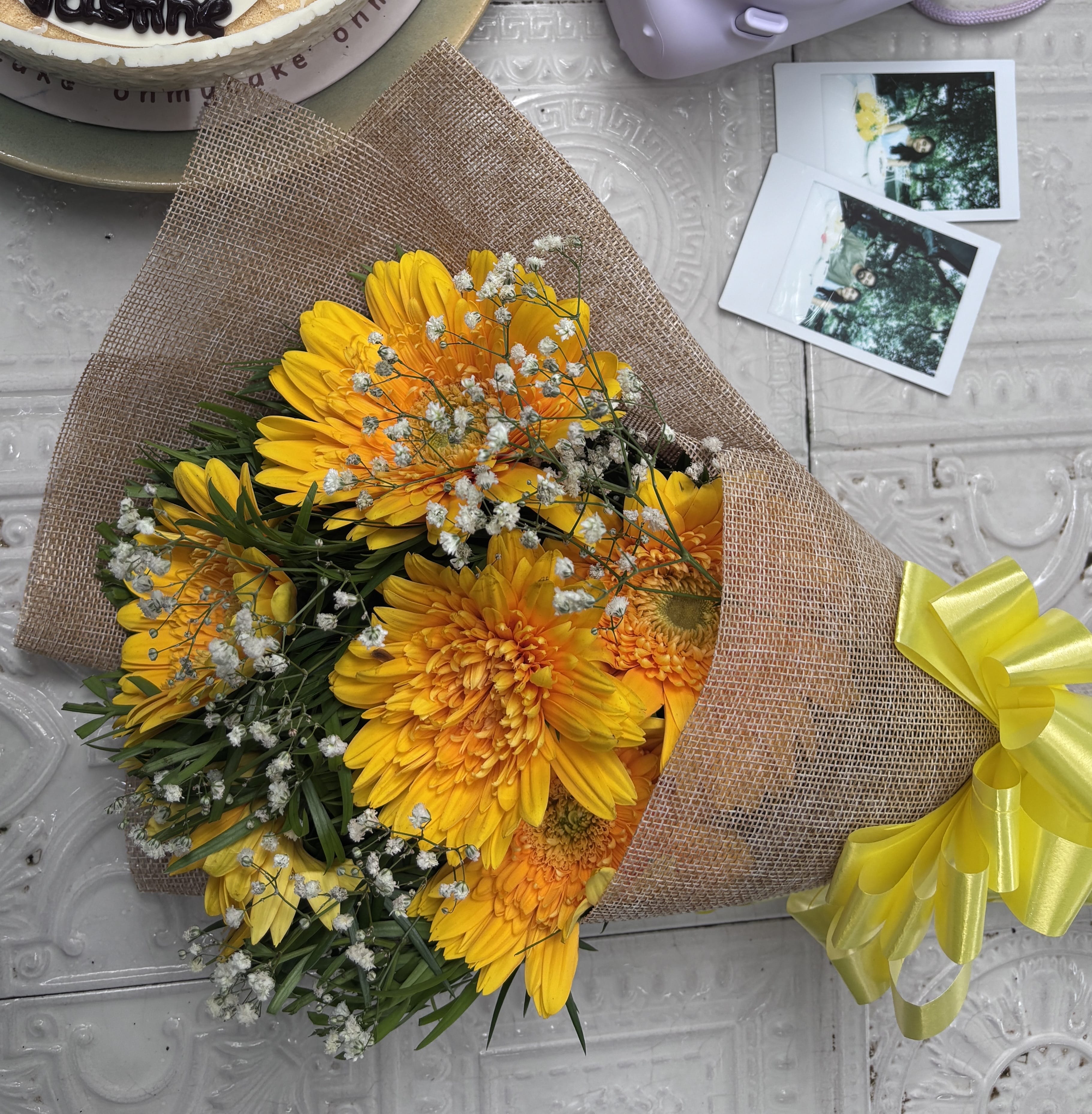 Gerberas In Rustic Love