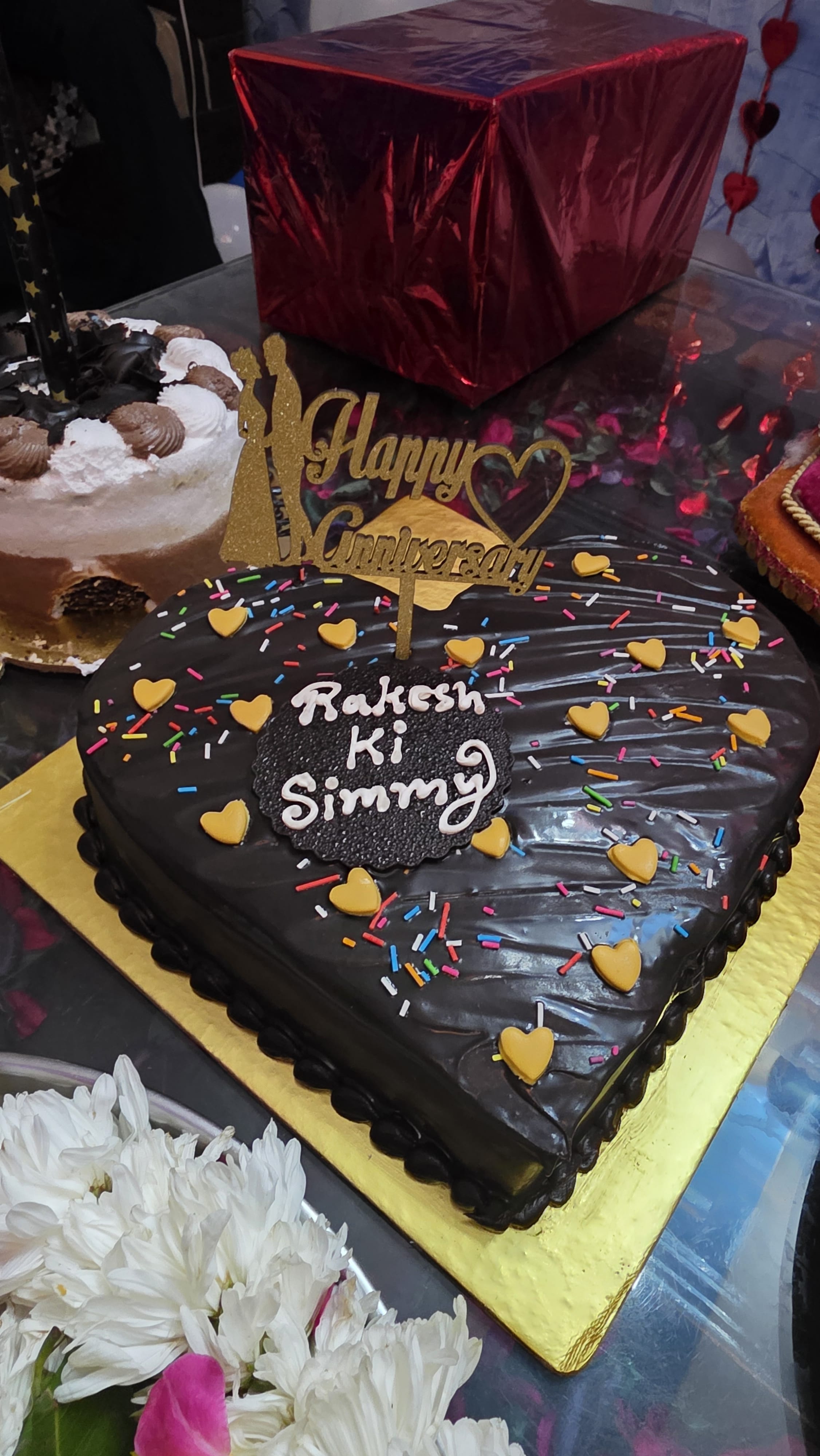 Choco Truffle Anniversary Cake