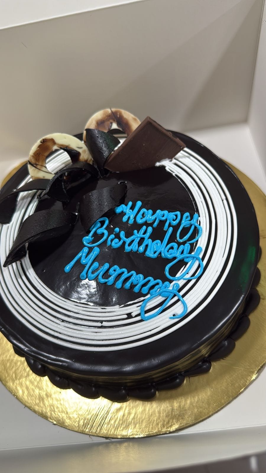 Chocolate Truffle Birthday Cake