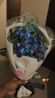 Blue 6 Orchid Jute Bouquet