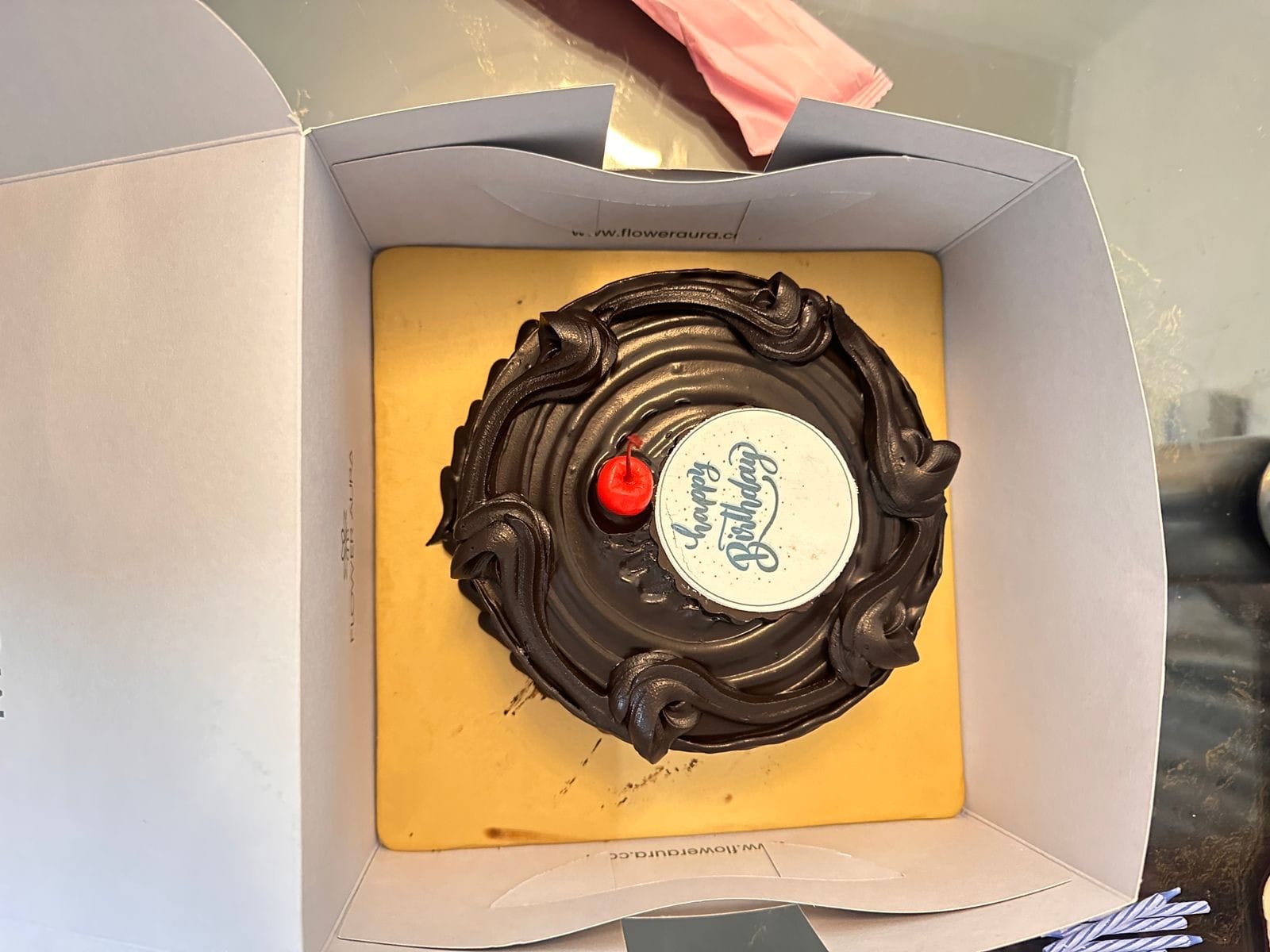 Artistic Chocolate Pleasure Cake