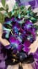 Blue 6 Orchid Jute Bouquet