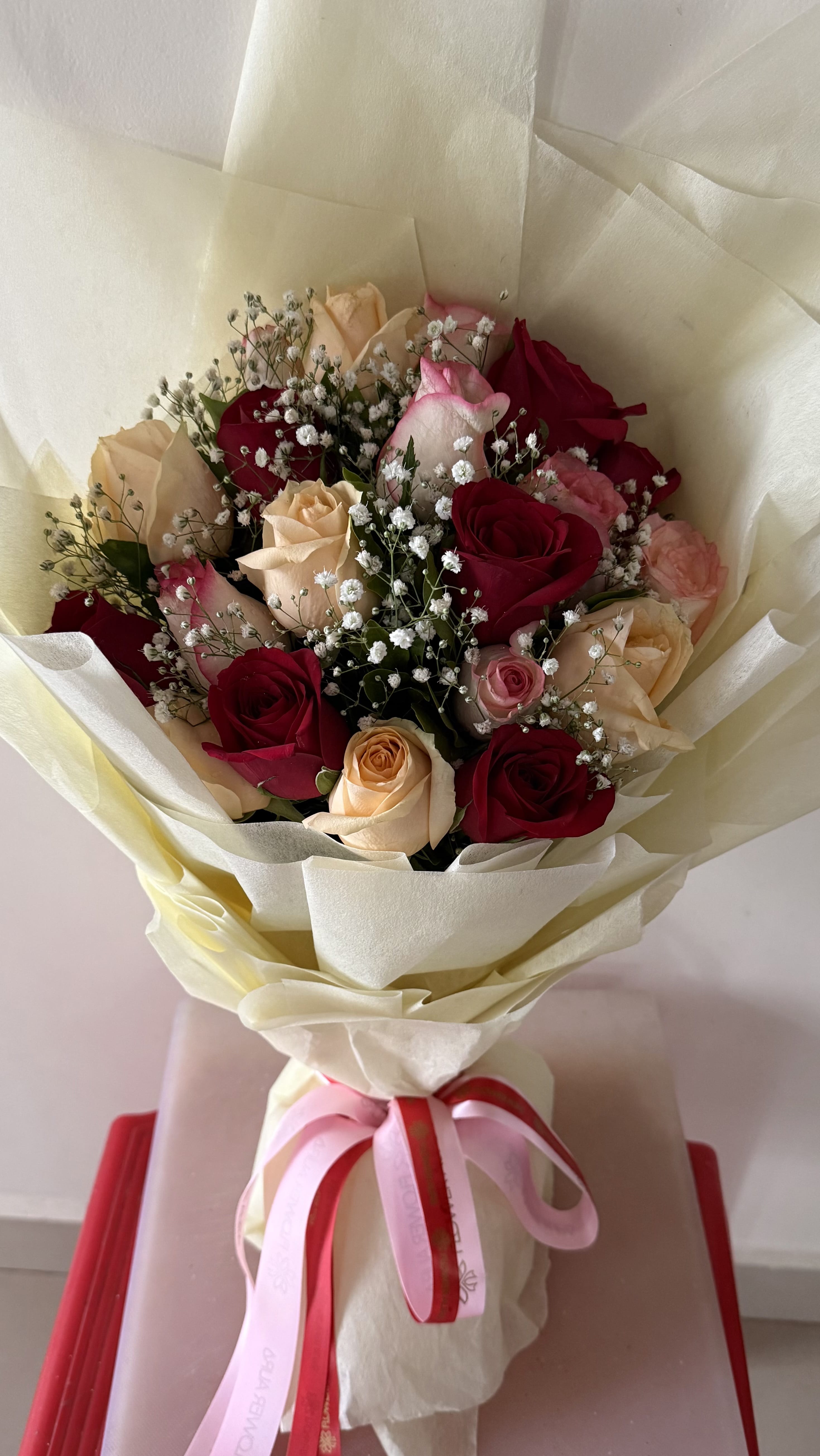 Sweet Promises In Blushing Roses