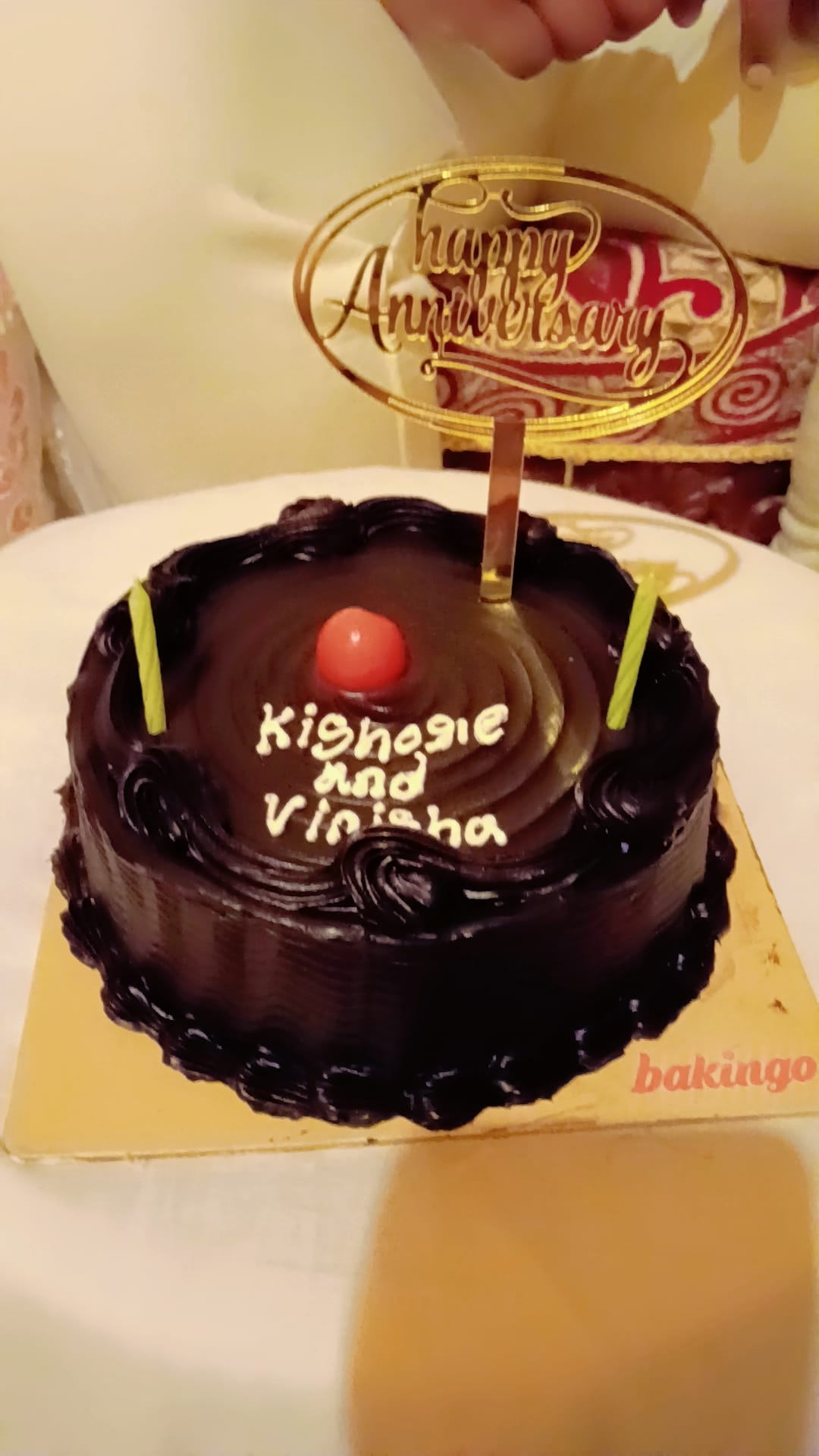 Choco Truffle Anniversary Cake