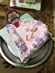 Floral Heart Pink Choco Cake Floral Heart Pink Choco Cake