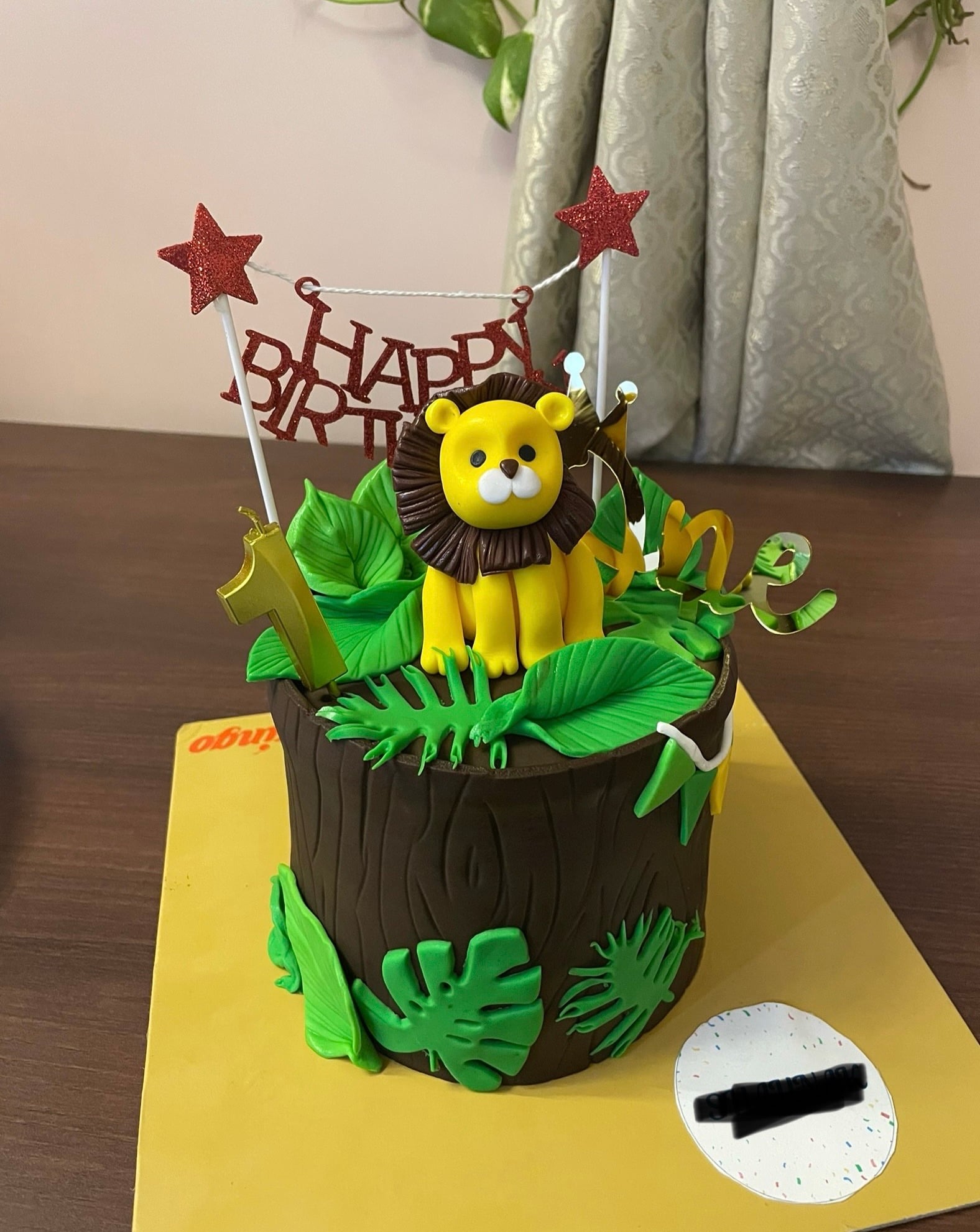 Lion Jungle Cake