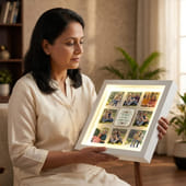 Family Roots Personalised Led Frame