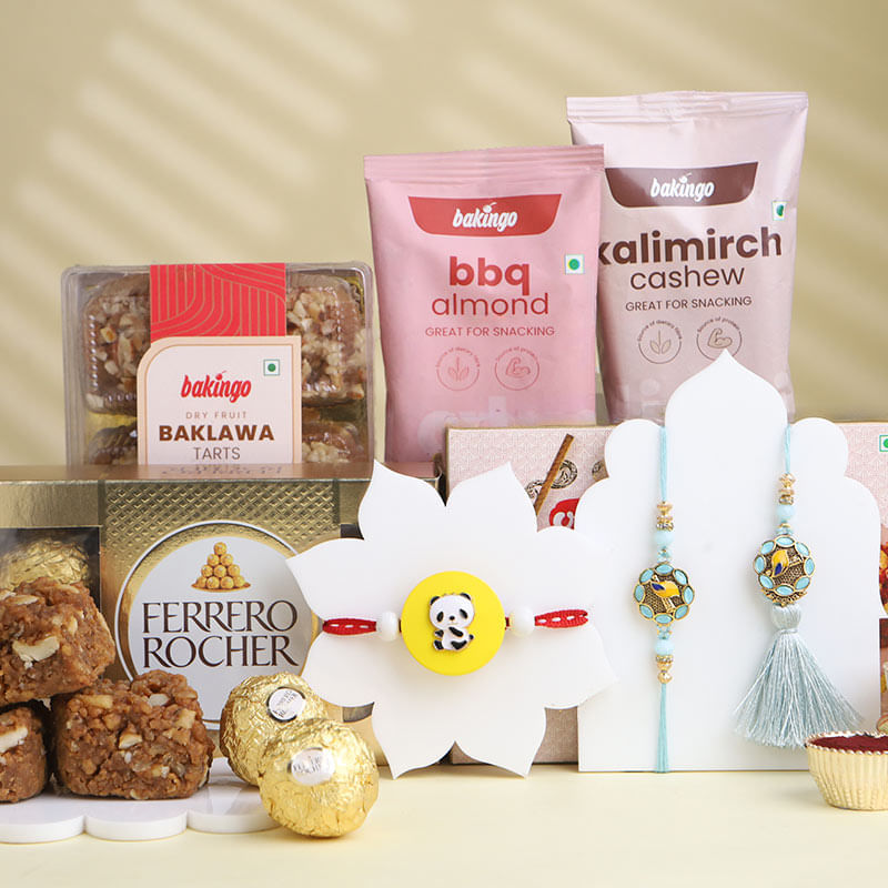 Family Ties N Treats Rakhi Hamper