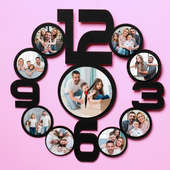 Personalised Family Wall Clock