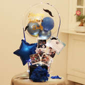 Father Day Photo Balloon Bouquet
