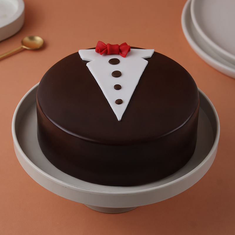 Fatherly Shirt Chocolate Cake