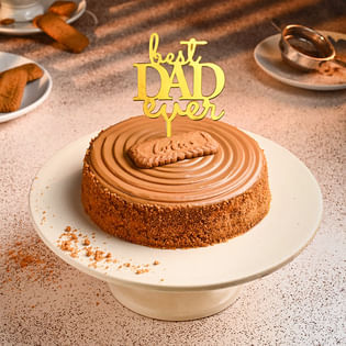 Fathers Day Biscoff Cheesecake