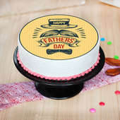 Fathers Day Gentleman Cake
