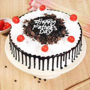 Fathers Day Black Forest Cake