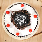 Happy Fathers Day Black Forest Cake