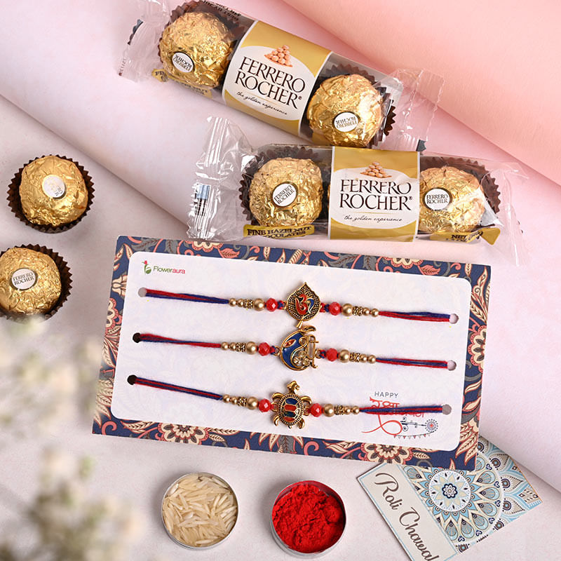 Fengshui Rakhis N Chocolates - Send this Rakhi Combo to Canada